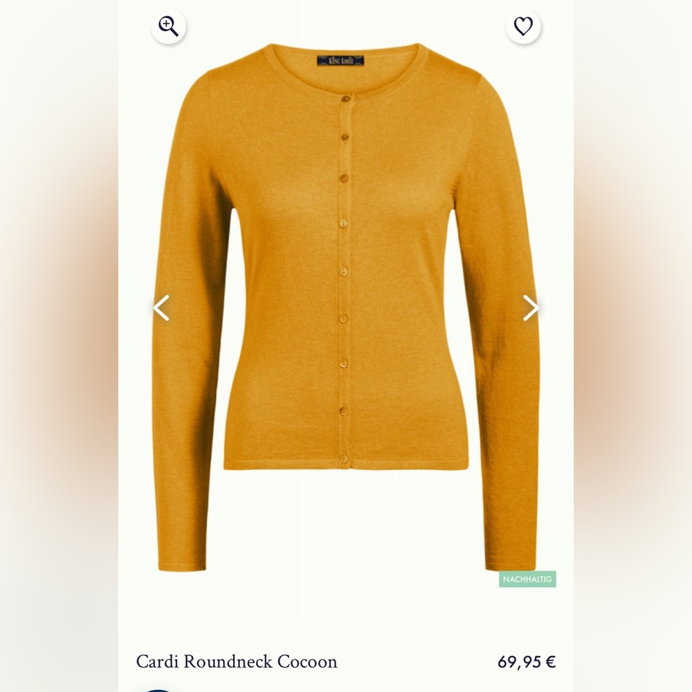 KING LOUIE CARDI COCOON, Size S